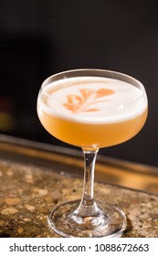 Egg White Whiskey Cocktail 