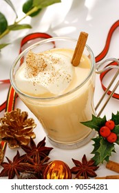 Eggnog At Christmas Time