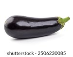 Eggplant, isolated on white background