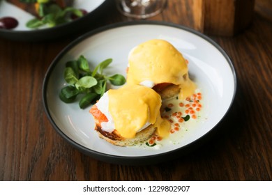 Eggs Benedict With Salmon