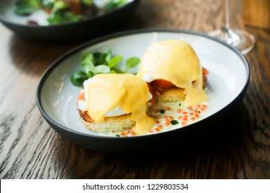 Eggs Benedict With Salmon