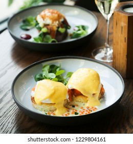 Eggs Benedict With Salmon