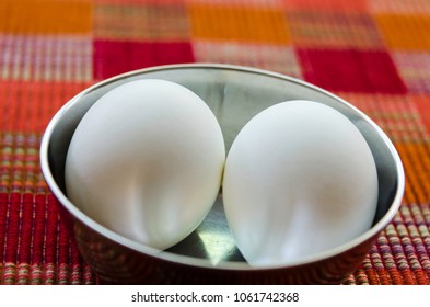 Eggs on Kitchen Table