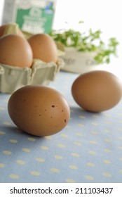 Eggs On A Table