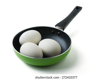 eggs in a pan