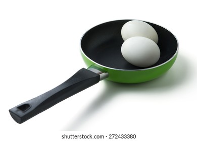 eggs in a pan