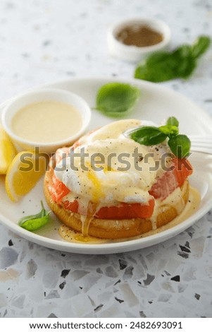 Eggs Royale with smoked salmon