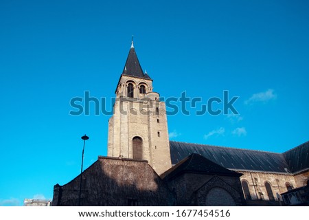 Eglise de Saint Germain des Pres , church in Paris 