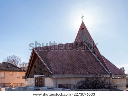 Eglise Saint Vincent et Saint Domnin (Saint Vincent and Saint Domnin church). Digne les Bains, Alpe de Haute Provence, France.