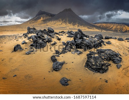 Similar – Image, Stock Photo Mars Planet Red Poison