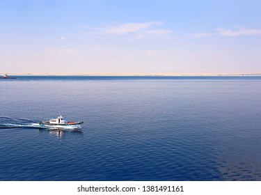 
Egypt Desert, Gulf Of Suez, Ship, Boat