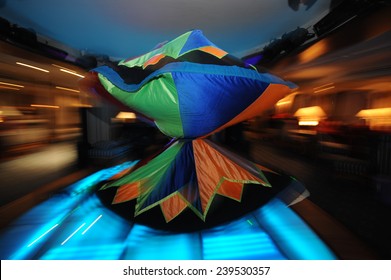 Egypt show a whirling dervish, Dance Traditional local costume.
