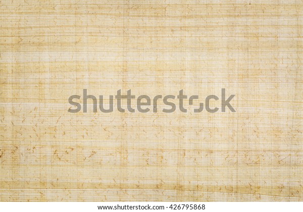 Egyptian papyrus paper background.\
Papyrus, a renewable plant resource, is the oldest writing material\
in existence today, dating back at least 5,000\
years.
