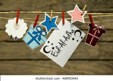 Eid al adha greeting card or background. - Shutterstock ID 468903443