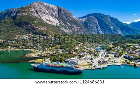 Eidfjord Municipality Hordaland County Norway Stock Photo (Edit Now ...