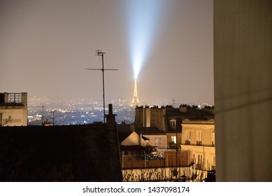 Eifel Tower At Night - Paris - Light