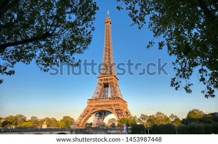 Similar – Image, Stock Photo Eiffel Tower in Paris