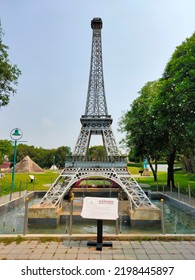 Eiffel Tower In Bangkok Dream World Amusement Park In Bueng Yitho, Thailand