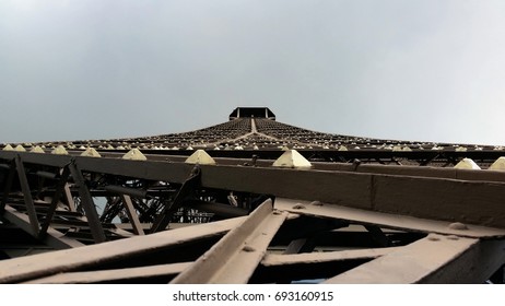 eiffel tower from below