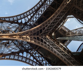 Eiffel Tower Close Up Shots 