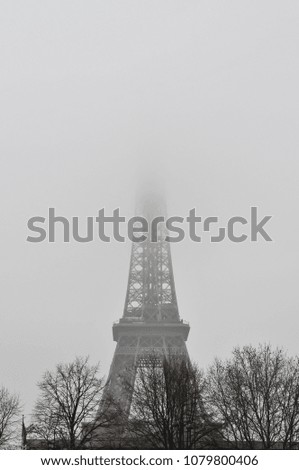 Similar – Image, Stock Photo covered “Tour Eiffel”…