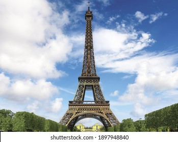 Eiffel tower in Paris France