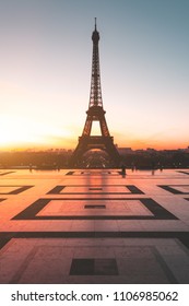 Eiffel Tower, Paris. View From Trocadero Square (Place Du Trocadéro). Paris, France