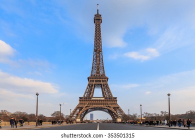 The Eiffel Tower in Paris,France