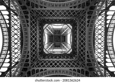 Eiffel Tower seen from below           