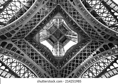 The Eiffel Tower, View From Below, Paris, France