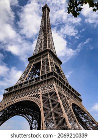 Eiffel tower view from bottom