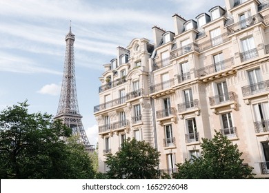 Eiffel Tower View From The Paris Balcony