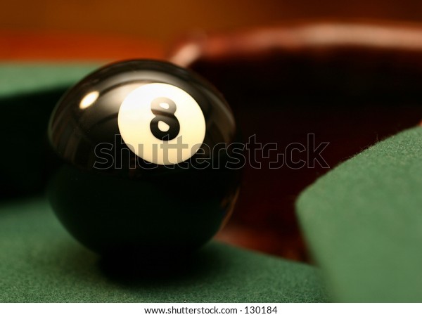 Eight Ball Corner Pocket Stock Photo Edit Now 130184