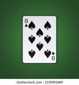 1,184 Eight Of Spades Images, Stock Photos & Vectors | Shutterstock