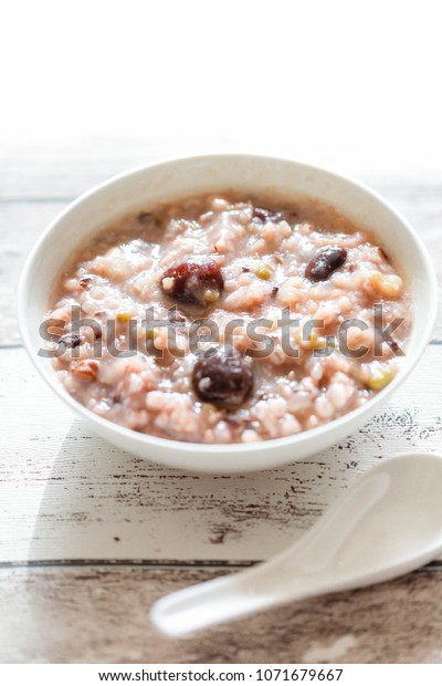 Eight Treasure Congee On Traditional Chinese Stock Photo 1071679667 ...