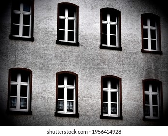 eight windows in a monastery