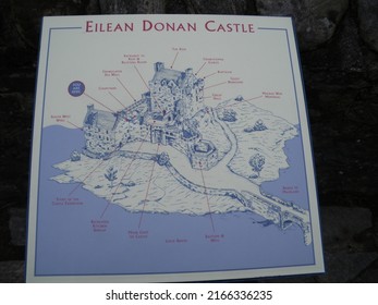 Eilean Donan Castle, Famous Scottish Highland Castle.
