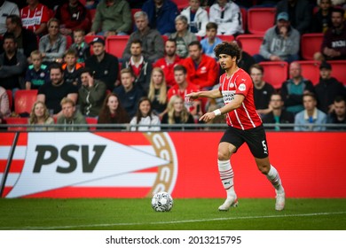 Eindhoven, Holland - Jul 14, 2021. PSV Eindhoven player Andre Ramalho in action during a friendly match between PSV Einhoven and PAOK FC.