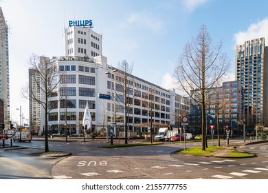 Eindhoven, The Netherlands, February 15, 2022; Old Philips factory building in the center of Eindhoven.