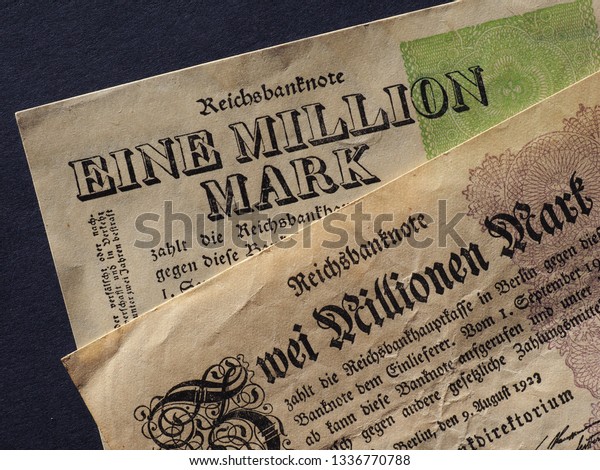 Eine Und Zwei Million Mark Meaning Stock Photo Edit Now