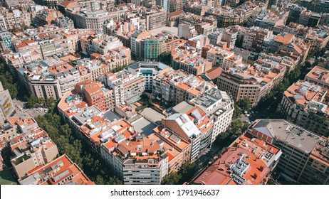 Eixample From The Sky Barcelona