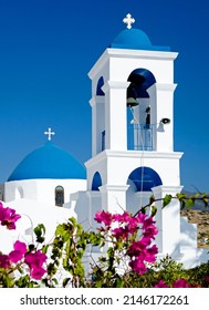 Ekklisia Panagia Gremiotissa Church of Virgin Mary of the Cliff in Ios, Greece