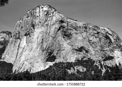 El Capitan from El Cap Meadow - Shutterstock ID 1755888722