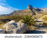 El Capitan and The Guadalupe Mountains, Gudalupe Mountains National Park, Texas, USA Guadalupe Mountains National Park, Texas, USA