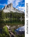 El Capitan Peak in the Idaho Sawtooths Wilderness