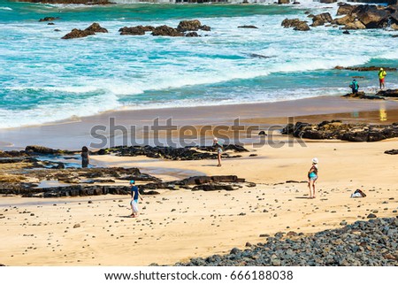 El Cotillo Fuerteventura Spain April 03 Stock Photo Edit