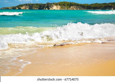 El Macao Beach And Ocean Cliffs