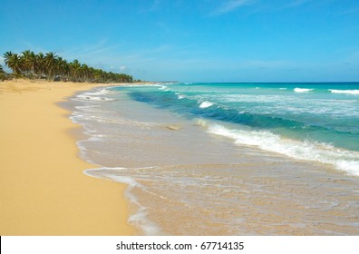 El Macao Beach And Ocean Waves