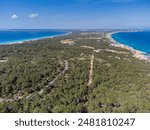 El Mirador, view of the island, Formentera, Pitiusas Islands, Balearic Community, Spain