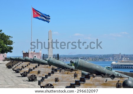 El morro cabana fort in Havana, Cuba